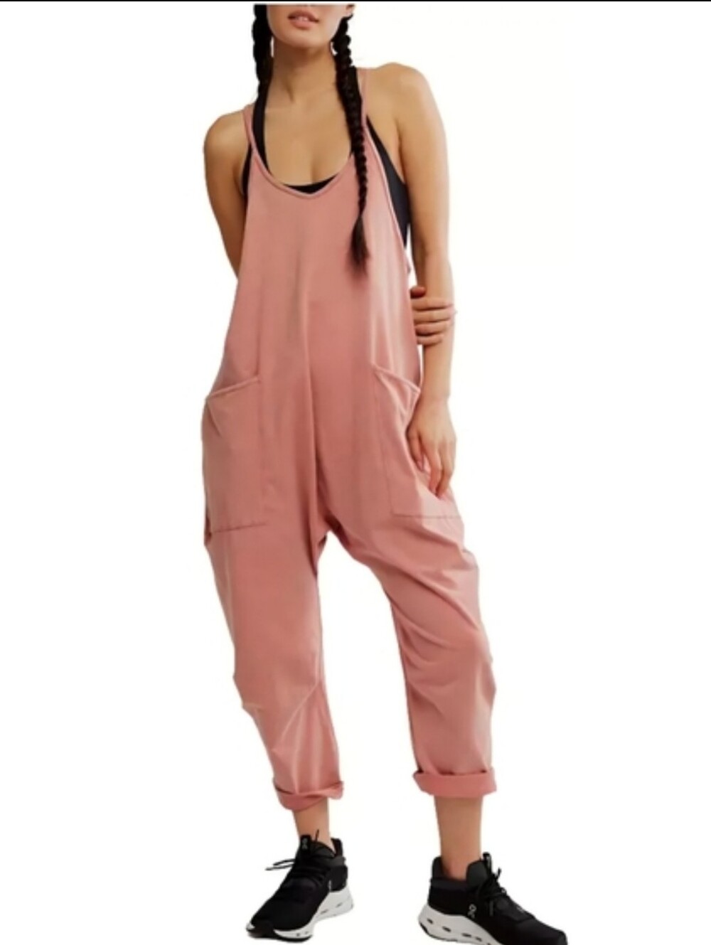 FP Movement by Free People Hot Shot Onsie In Petal Mauve, NWT - Picture 6 of 6